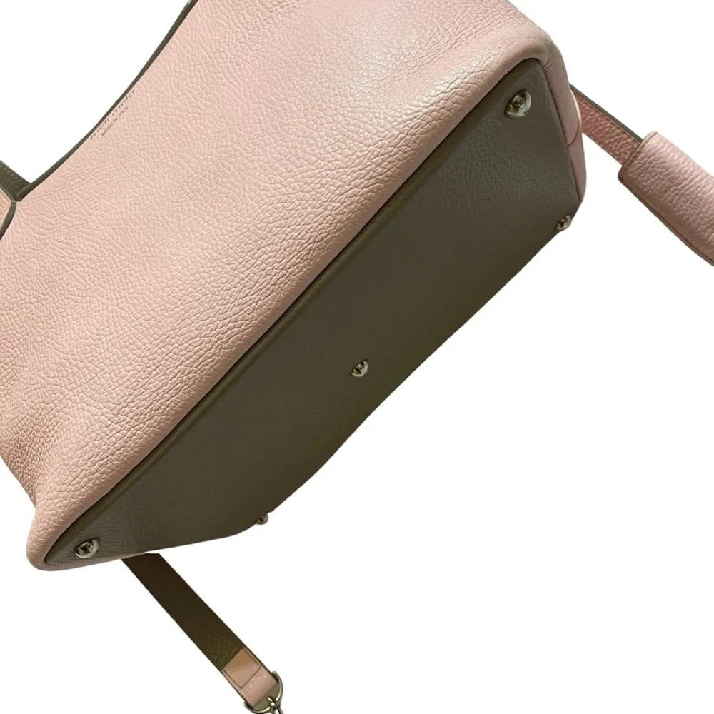 Meli Melo Dusty Pink Medium Thela Bag With Shoulder Strap